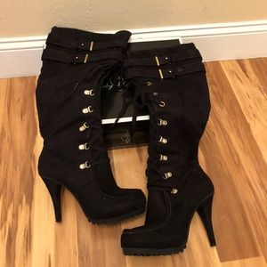 Baby Phat knee high boots
